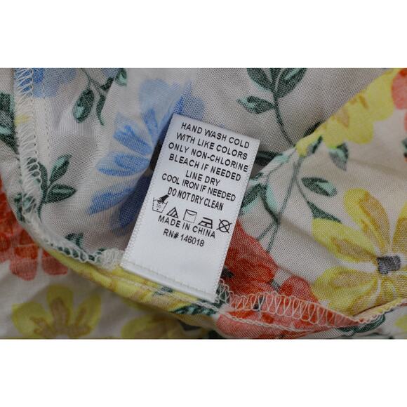 NWT Lost and Wander floral flowy maxi wrap dress womens large cottagecore fairy - Picture 6 of 8